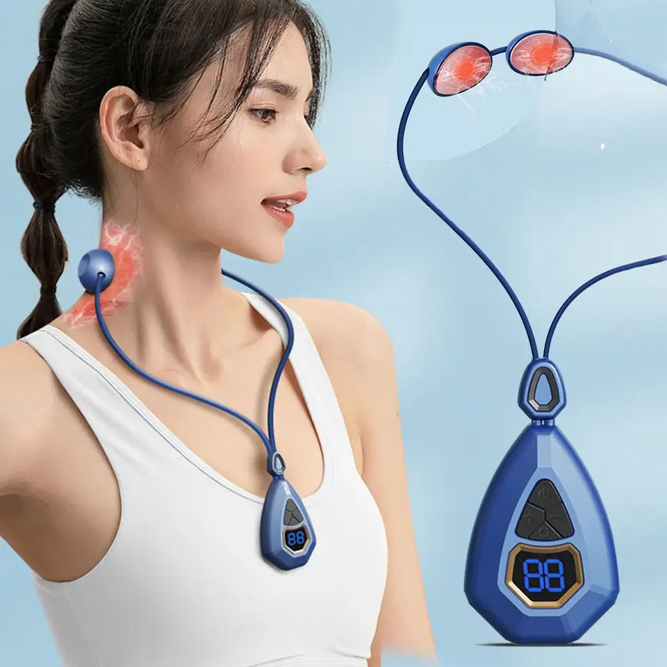 Smart Neck Massager Portable Pendant Cervical Massage Instrument