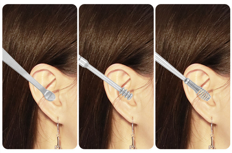 6Pcs Ear Wax Removal Kit Ear Wax Cleaning Tool