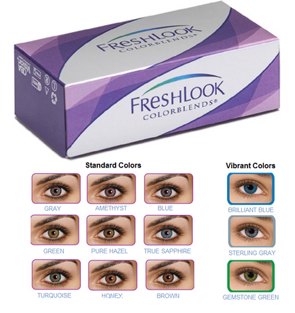 Freshlook Color Contact Lenses