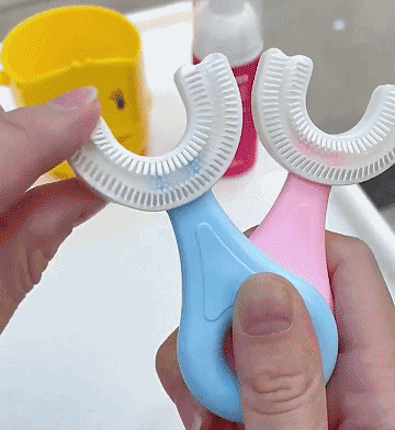 U-Shaped Toothbrush For Kids