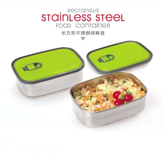 Tedemei Green Stainless Steel Lunch Box