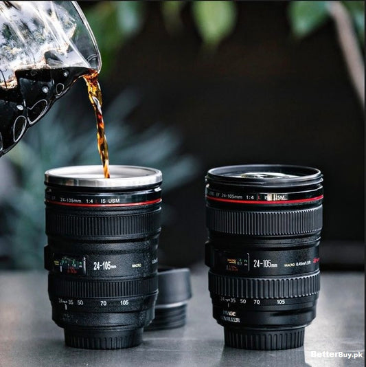 Tea / Coffee Cup Camera Lens Shape