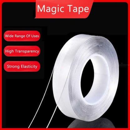 24mm Nano™ Magic Silicone Double Sided Waterproof Transparent Tape 3-5 Meters