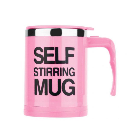 Self Stirring Mug – Pink