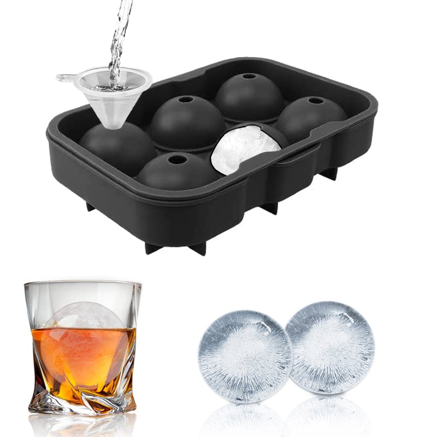 Silicone Ice Mold Maker ( Pack of 2)