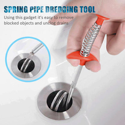 Bathroom Kitchen Spring Sewer dredging tool