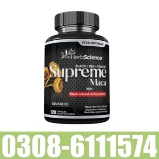 Supreme Maca Capsules in Pakistan