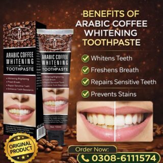 Arabic Coffee Whitening Toothpaste In Pakistan