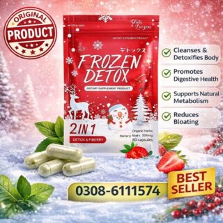 Frozen Detox Capsules 2 In 1 Detox In Pakistan