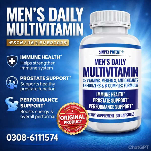 Men's Daily Multivitamin Supplement In Pakistan