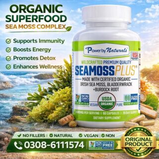 Powered By Naturals Sea Moss Plus In Pakistan