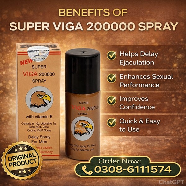 Super Viga 200000 Delay Spray In Pakistan