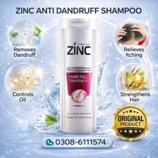 Zinc Active Anti Dandruff Shampoo In Pakistan