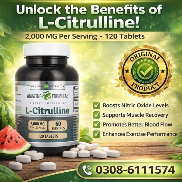 Amazing Nutrition containing L-Citrulline Tablets In Pakistan