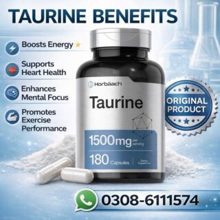 Taurine 1500MG For Men By Horbäach Capsules In Pakistan